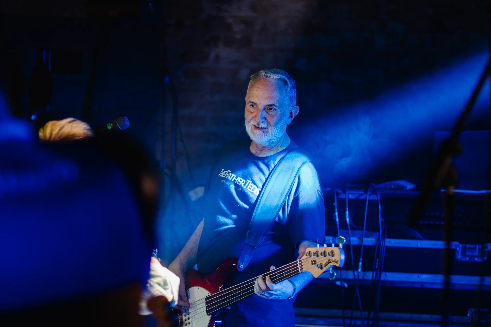 The Father Teds performing live