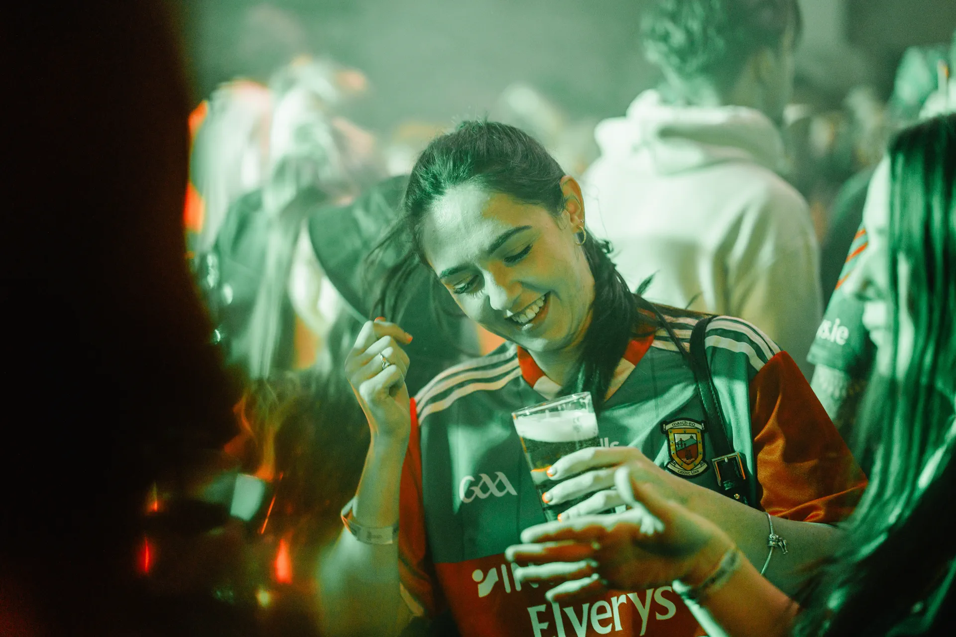 Irish GAA fans matchday craic at Nortons Digbeth