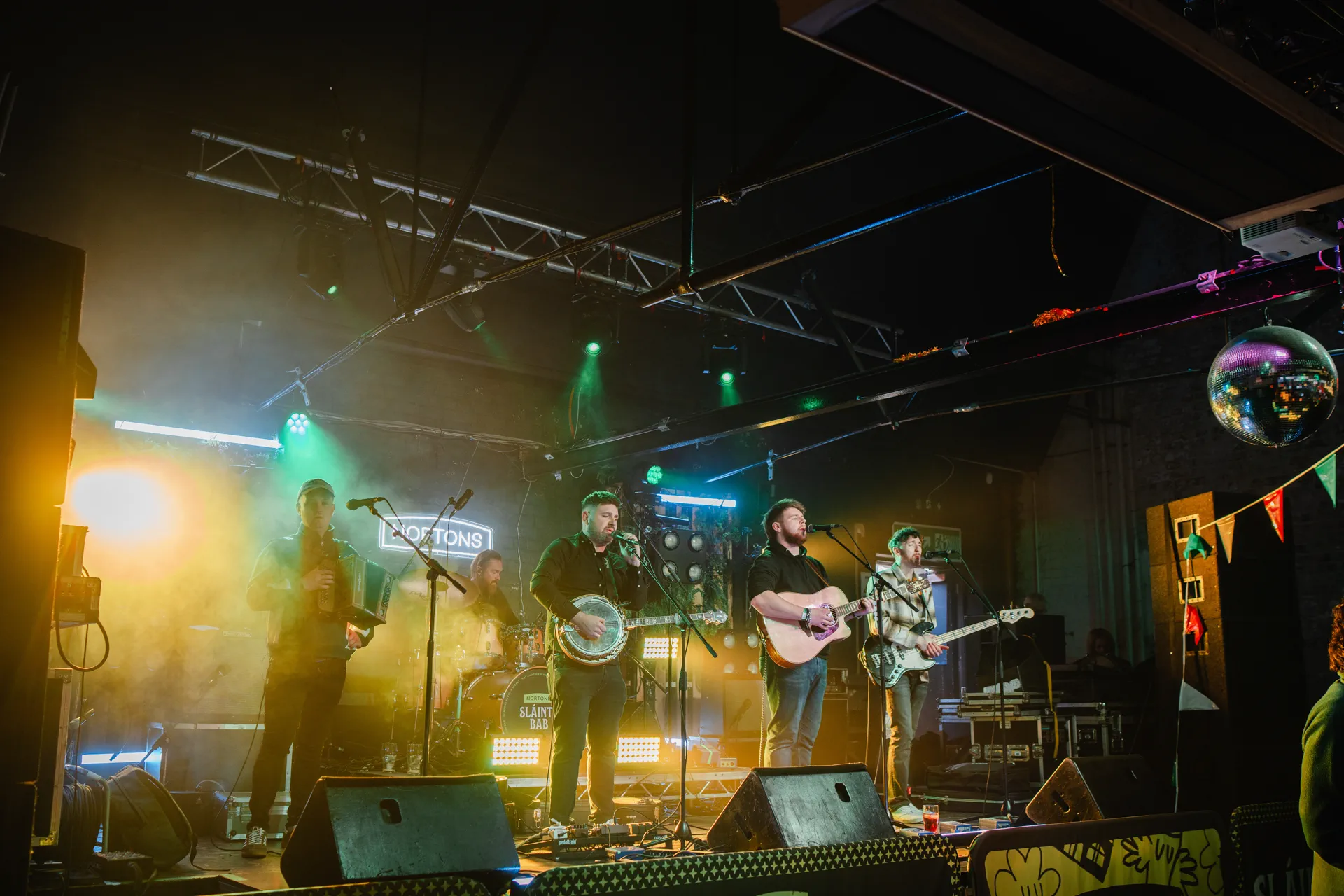 LAMPA performing live on stage