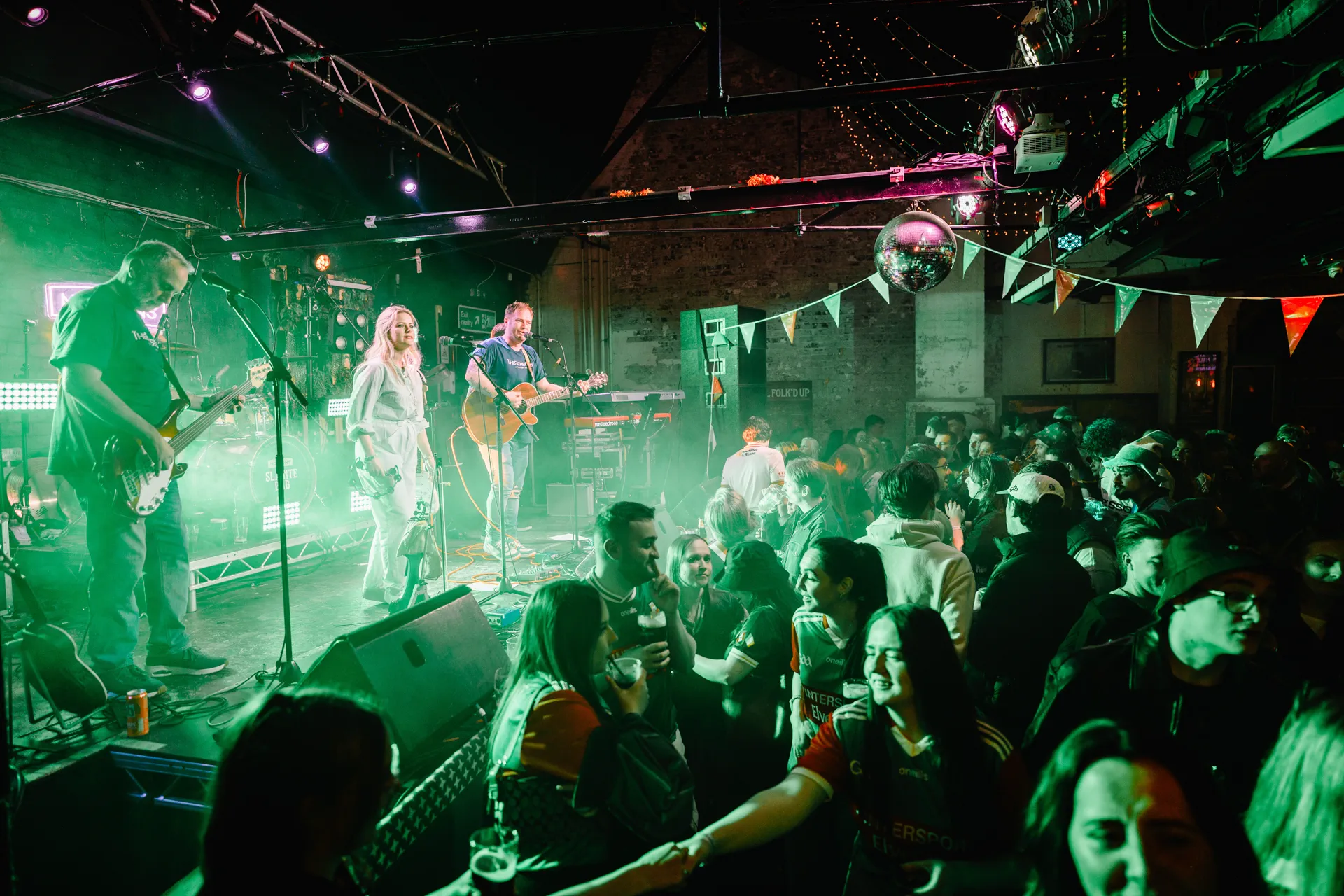 Live music crowd at Nortons Digbeth