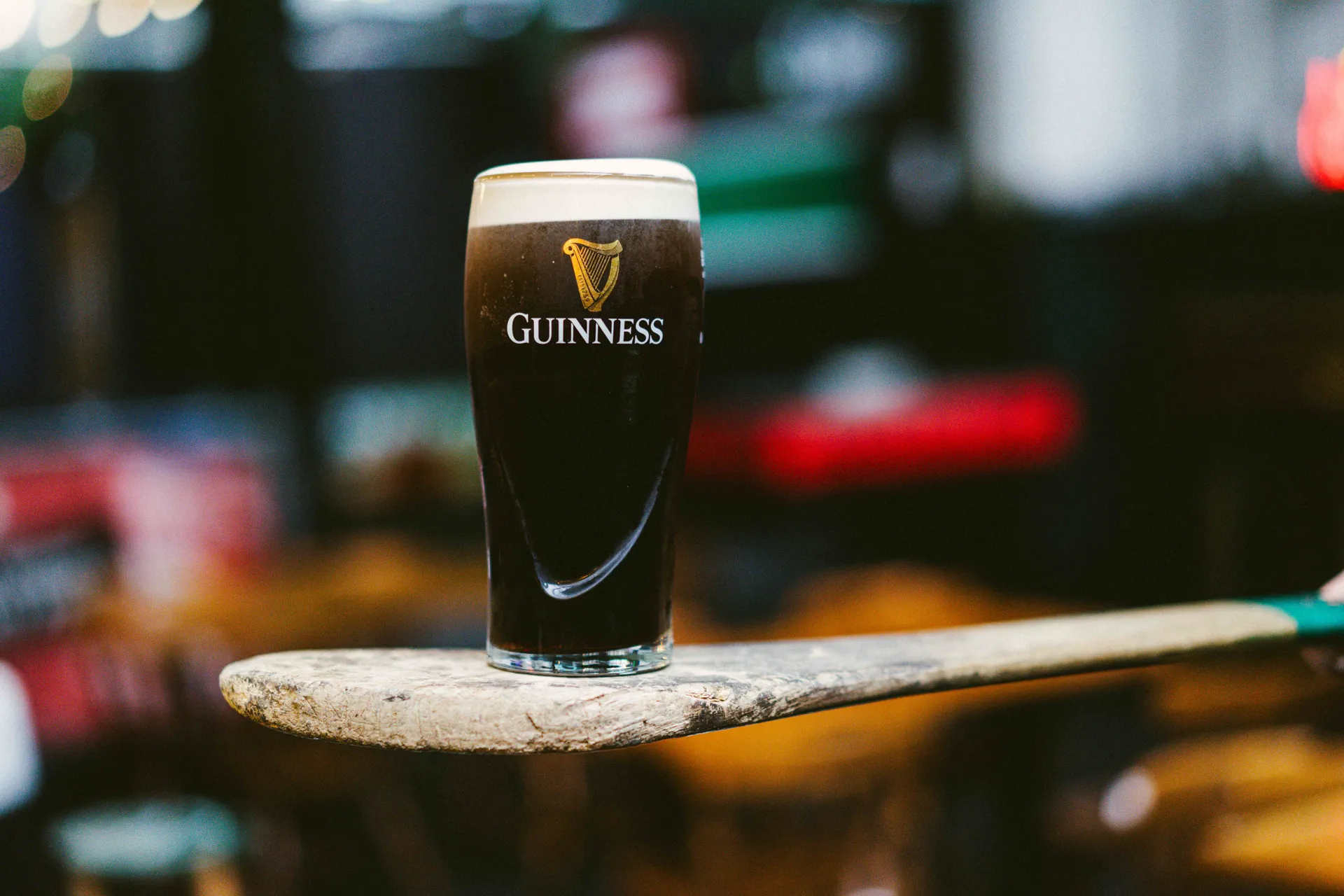 Guinness pint poured to perfection at Nortons Digbeth